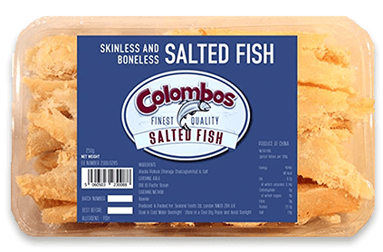 COLOMBOS SALTED FISH 250G - Branded