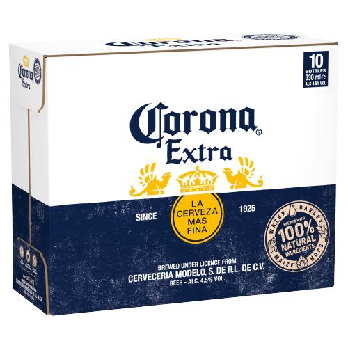 CORONA EXTRA 10PK - 330ML - CORONA