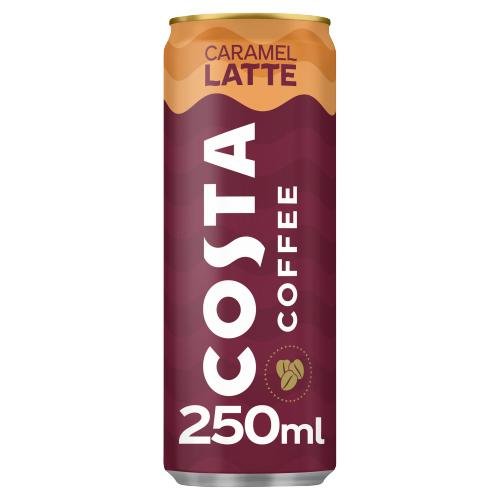 COSTA COFFEE CARAMEL LATTE - 250ML - COSTA