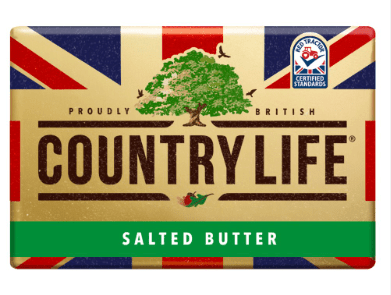 COUNTRY LIFE SALTED BUTTER - 200G - COUNTRY LIFE