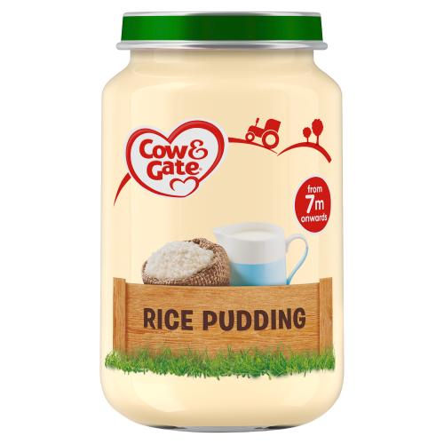 COW&GATE RICE PUDDING 7M - 200G - COW&GATE