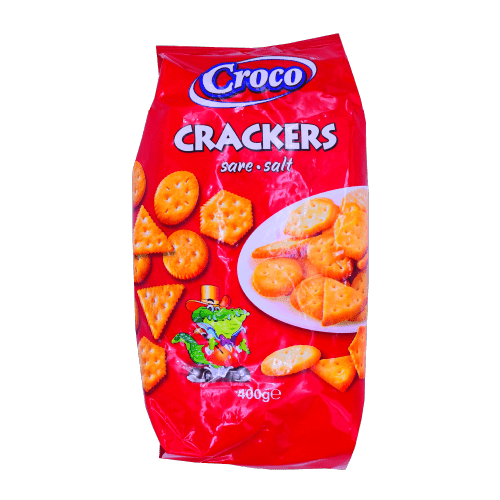 Cracker Salted "Sare", Croco 400g - Branded