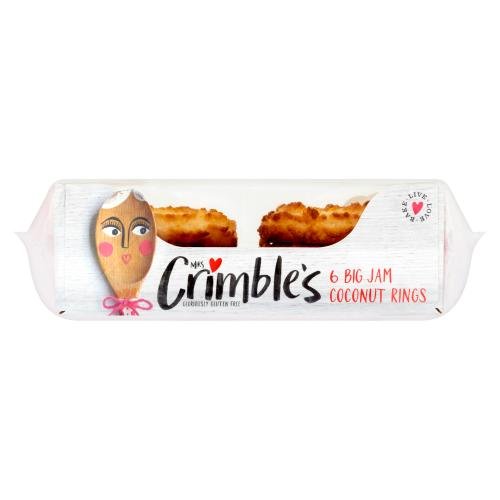 CRIMBLES JAM COCONUT RINGS - 6PK - CRIMBLES