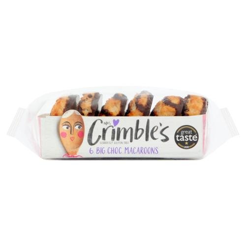 CRIMBLES LARGE CHOCOLATE COCONUT MACAROONS - 6PK - CRIMBLES