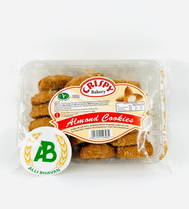 CRISPY BAKERY ALMOND BISCUITS - 225G - CRISPY