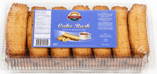 CRISPY CAKE RUSK - 650G - CRISPY