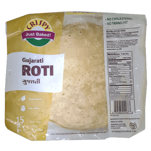 CRISPY GUJARATI ROTI - 585G - CRISPY