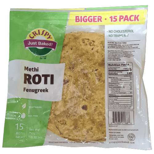 CRISPY METHI ROTI - 750G - CRISPY