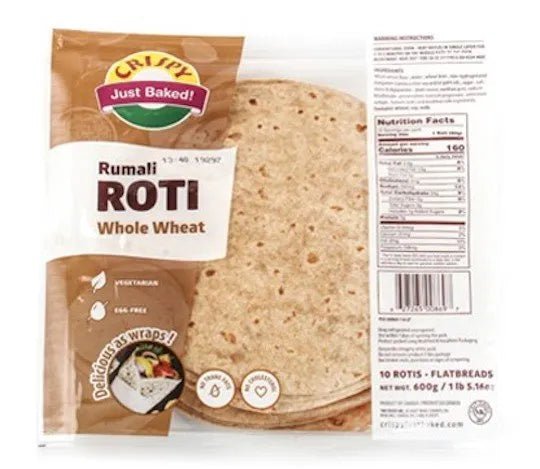 CRISPY RUMALI ROTI WHOLE WHEAT - 600G - CRISPY