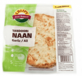 CRISPY TANDOORI NAANS PLAIN - 500G - CRISPY