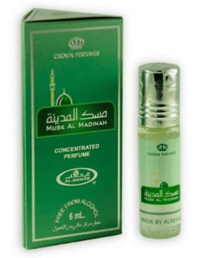 CROWN MUSK AL MADINAM PERFUME - 6ML - CROWN PERFUMES