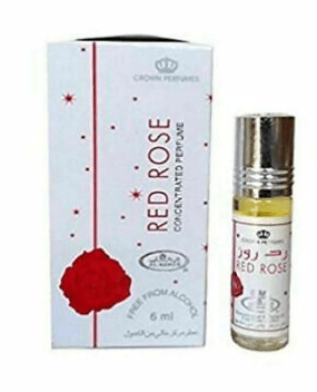 CROWN RED ROSE PERFUME - 6ML - CROWN PERFUMES