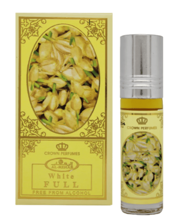 CROWN WHITE FULL PERFUME - 6ML - CROWN PERFUMES