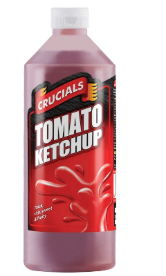 CRUCIALS TOMOTO KETCHUP 1L - Branded