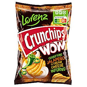 CRUNCHIPS JALAPENO - 110G - CRUNCHIPS