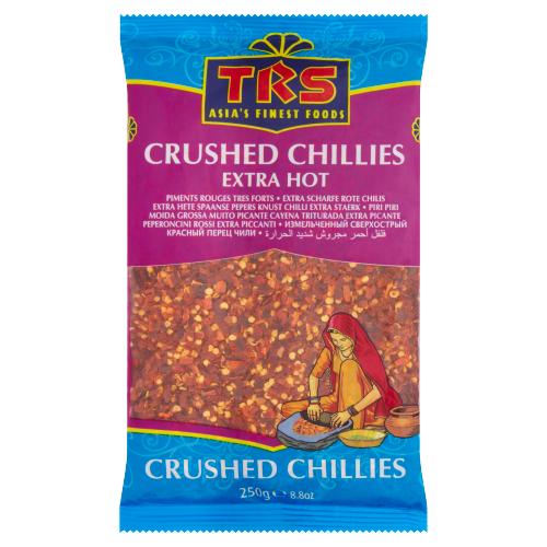 CRUSHED CHIILES EXTRA HOT - 250G - TRS