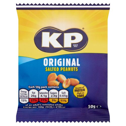 KP ORIGINAL SALTED PEANUTS - 50G