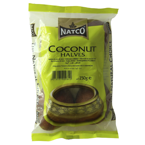NATCO COCONUT HALVES  -  250G