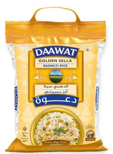 DAAWAT GOLDEN SELLA RICE - 10KG - DAAWAT