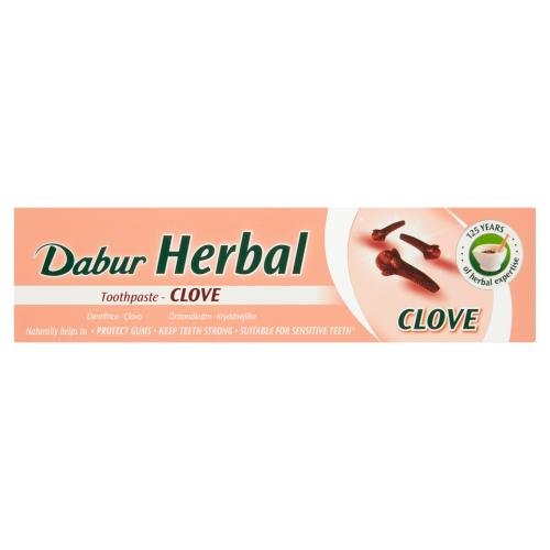 DABUR HERBAL CLOVE TOOTH PASTE - 100G - DABUR