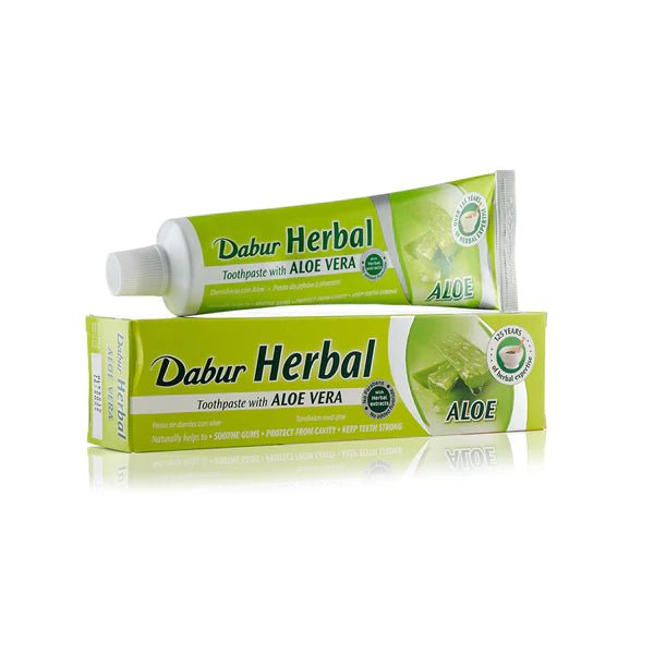 DABUR HERBAL TOOTH PASTE ALOE VERA - 100ML - DABUR