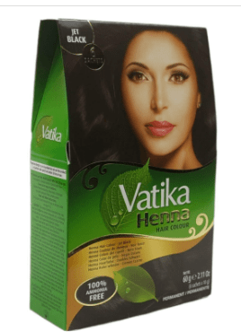 DABUR VATIKA JET BLACK HAIR COLOUR - 108ML - DABUR