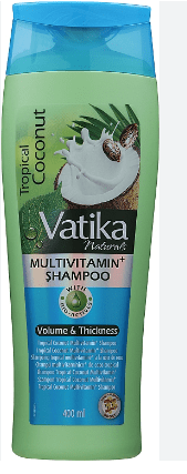 DABUR VATIKA MULTIVITAMIN TROPICAL COCONUT SHAMPOO - 400ML - DABUR