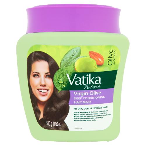 DABUR VATIKA VIRGIN OLIVE DEEP CONDITIONING HAIR MASK - 500G - DABUR