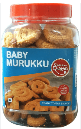 DAILY DELIGHT BABY MURUKKU - 350G - DAILY DELIGHT