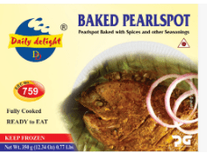 DAILY DELIGHT BAKED PEARLSPOT - 350G - DAILY DELIGHT