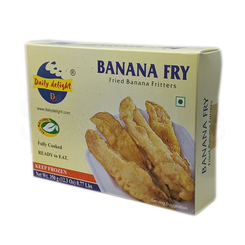 DAILY DELIGHT BANANA FRY(FRIED BANANA FRITTERS) - 350G - DAILY DELIGHT