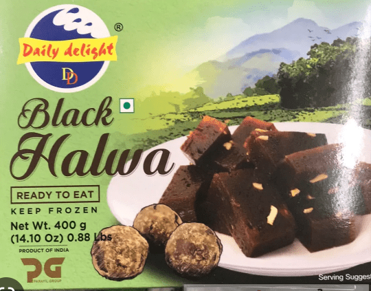 DAILY DELIGHT BLACK HALWA - 400G - DAILY DELIGHT