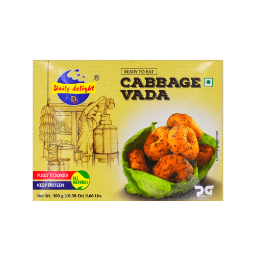 DAILY DELIGHT CABBAGE VADA - 300G - DAILY DELIGHT