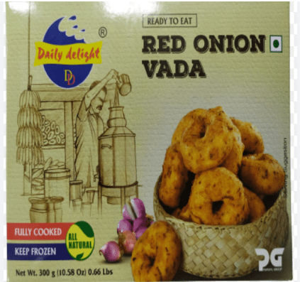 DAILY DELIGHT RED ONION VADA - 300G - DAILY DELIGHT