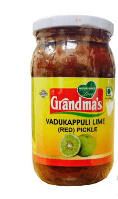 DAILY DELIGHT VADUKAPALI RED PICKLE - 400G - DAILY DELIGHT