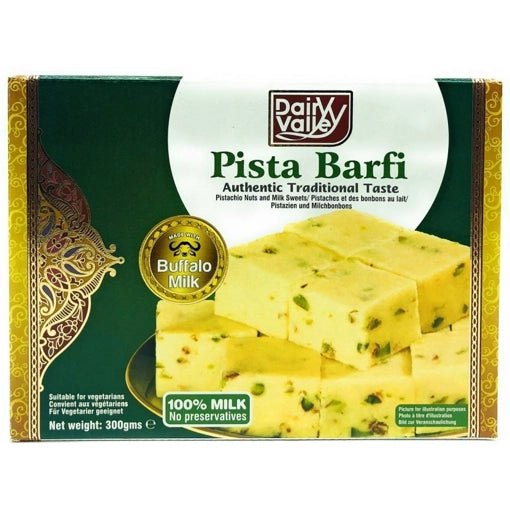 DAIRY VALLEY PISTA BARFI - 300G - DAIRY VALLEY