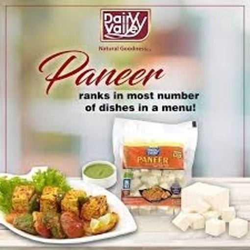 DAIRY VALLEY SOFT PANEER CUT CUBE - 500G - DAIRY VALLEY