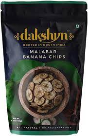 DAKSHYN MALABAR BANANA CHIPS - 180G - DAKSHYAN