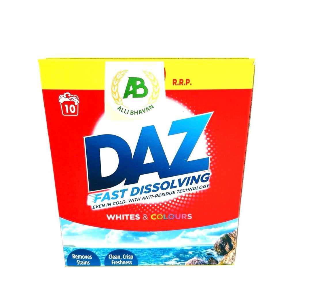 DAZ POWDER FOR WHITES & COLOURS - 10 WASH - DAZ