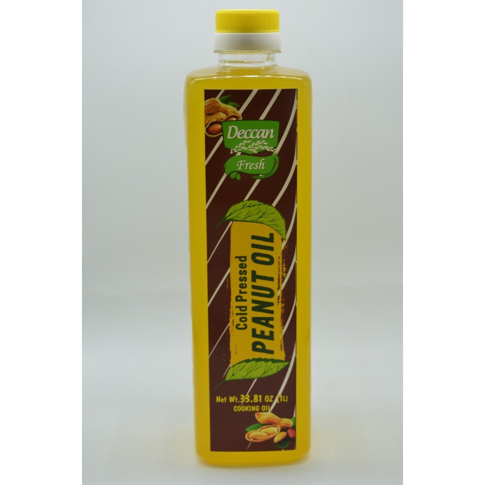 DECCAN COLD PRESSED PEANUT OIL - 1L - DECCAN