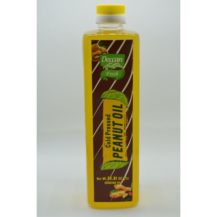 DECCAN COLD PRESSED PEANUT OIL - 1L - DECCAN