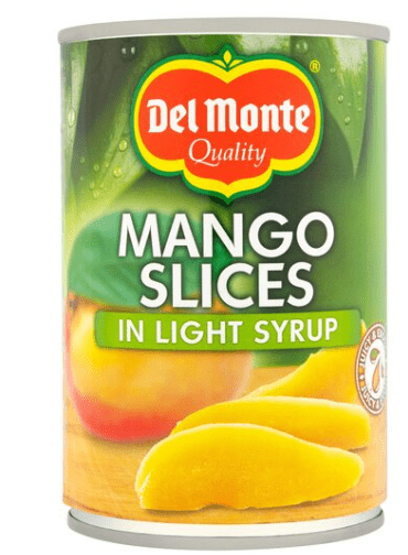 DEL MONTE MANGO SLICES IN LIGHT SYRUP - 425G - DEL MONTE