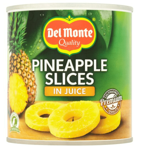 DEL MONTE PINEAPPLE SLICES - 435G - DEL MONTE