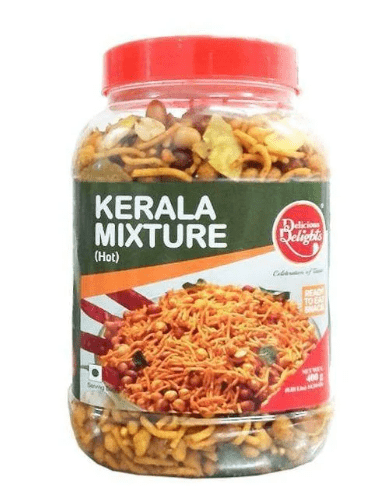 DELICIOUS DELIGHTS HOT KERALA MIXTURE - 400G - DELICIOUS DELIGHTS