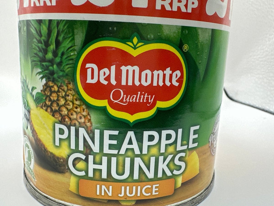 DELMONTE PINEAPPLE CHUNKS IN JUICE - 435G - DELMONTE