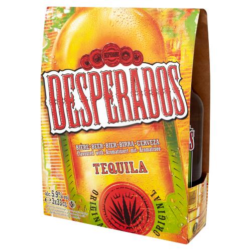 DESPERADOS 3PK NRB - 330ML - DESPERADOS