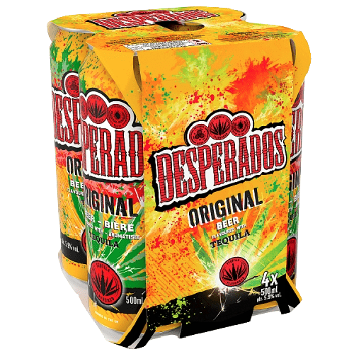 DESPERADOS 4PK CAN - 500ML - DESPERADOS