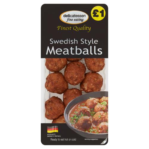 DFE SWEDISH STYLE MEATBALLS - 200G - DFE