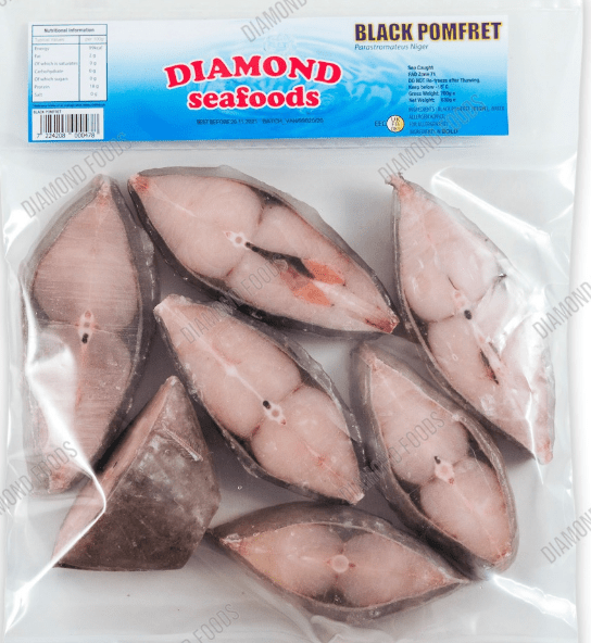 DIAMOND BLACK POMFRET - 700G - DIAMOND