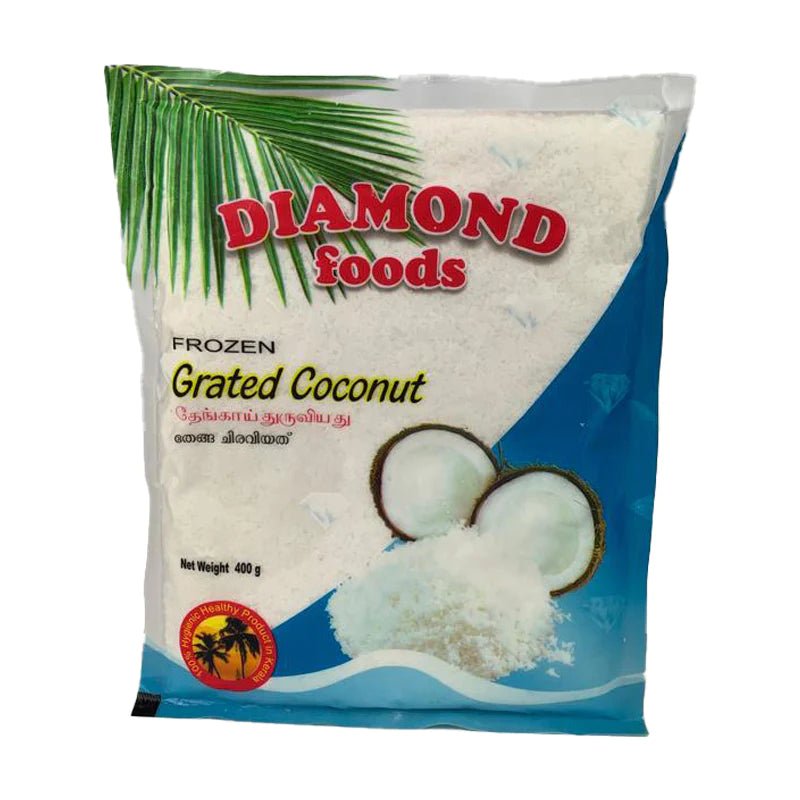 DIAMOND FROZEN GRATED COCONUT - 400G - DIAMOND